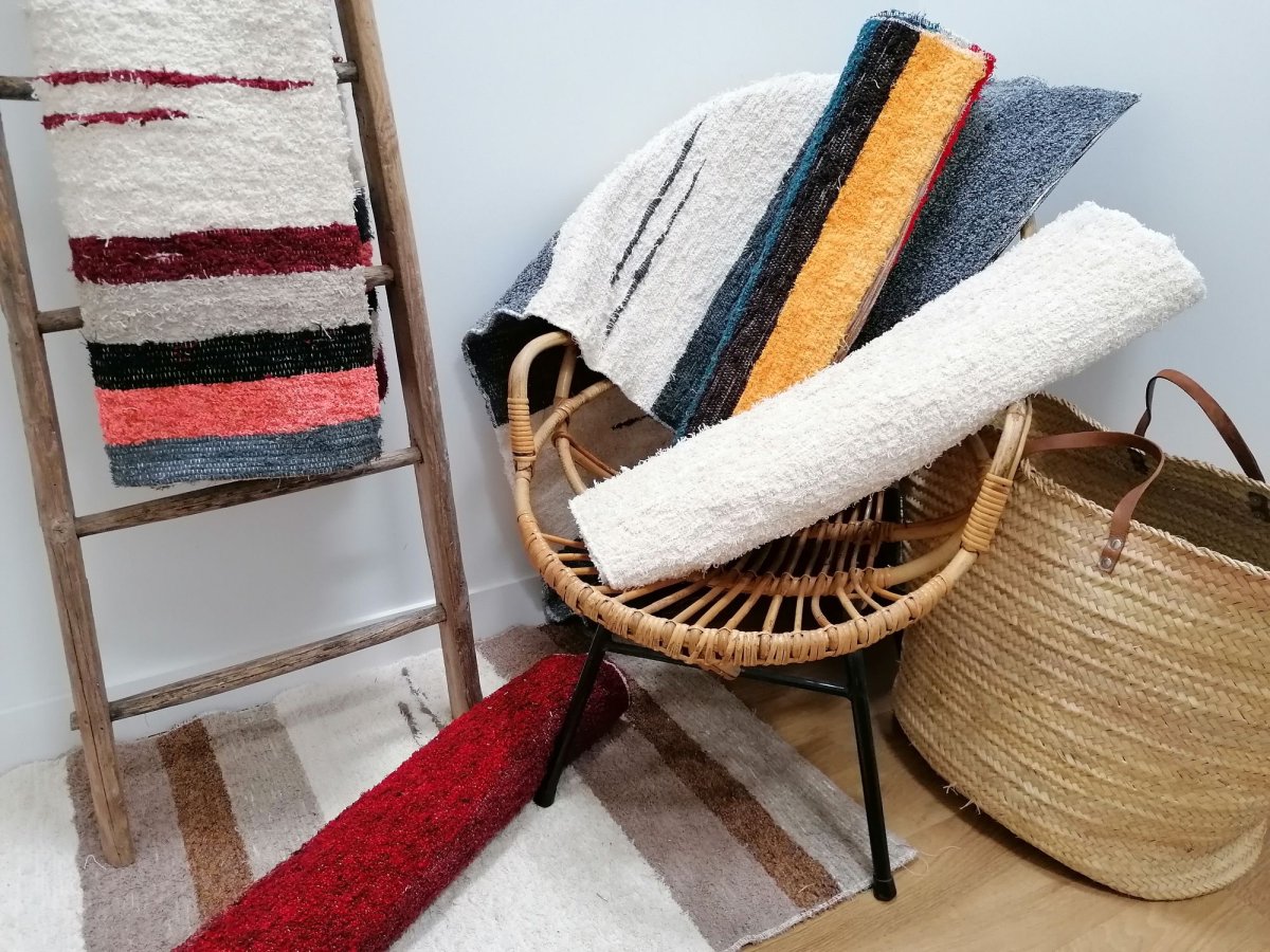 Tapis textile recyclé Grenade